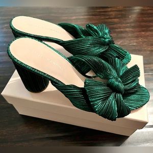 EUC Loeffler Randall Randall Penny sandals - Green - 10